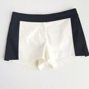 J.Crew Stylish Black and White Women's Shorts Size 6